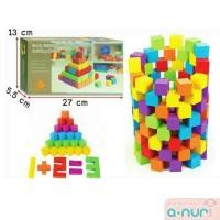 ราคา Anuri ของเล่นไม้ บล็อกไม้ บล๊อคไม้ลูกบาศก์ 100 ชิ้น ลูกเต๋าสี บล็อคสี่เหลี่ยม ติวสอบสาธิต มีโจทย์มาในชุด พร้อมถุงเก็บ (17858137765)