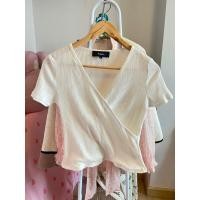 ราคา เสื้อยืดคอวี สีขาว Pomelo size XL (18472373922)