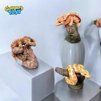 ราคา กาชาปองกิ้งก่า งูหลาม Gashapon Ikimono Encyclopedia Armadillo Lizard & BallPython [Bandai] (27982592400)