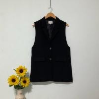 ราคา B78 เสื้อกั๊กสูท แบรนด์ grove สีดำ ไซส์ L อก 38“ (40353754060)
