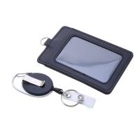 ราคา ซองหนังใส่บัตรพนักงานบัตรแม่เหล็กบัตรจอดรถพร้อมพวงกุญแจหูรูดสะดวกหดการจัดส่งผู้ถือบัตร (42871667190)