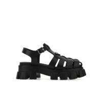 ราคา Prada rubber sandals black 43 (17170554318)