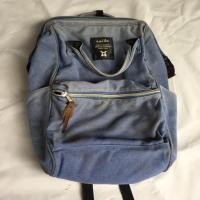 ราคา กระเป๋า anello denim blue ป้ายีนส์มือสอง (2645166487)