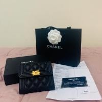 ราคา chanel boy flap wallet caviar (6918982922)