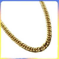 ราคา 2Pcs สร้อยคอทองคำโซ่สำหรับผู้ชาย ดีไซน์ฮิปฮอปโดดเด่น (53154417236)