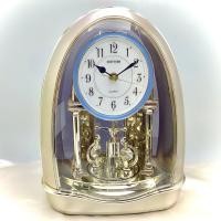 ราคา นาฬิกาตั้งโต๊ะ Rhythm สีทอง คริสตัล Swarovski รับประกัน (17284672244)