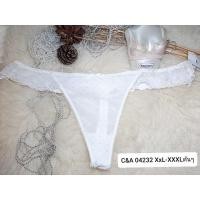 ราคา C&A Size XXL-XXXL ชุดชั้นใน/กางเกงชั้นในทรงจีสตริง(G-string) C&A04232XXL (8332550207)