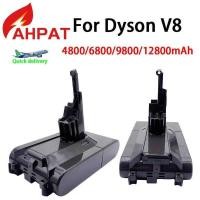 ราคา 100% แบตเตอรี่ใหม่ 21.6V 12800mAh สำหรับเครื่องดูดฝุ่นไร้สาย Dyson V8 Absolute 100% (50601193220)