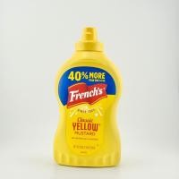 ราคา French's Classic Yellow Mustard Cream เฟร้นซ์ คลาสสิค เยลโล่ มัสตาร์ด เลือกได้ 2 ขนาด 226g,567g #1115378 #1115 (28009061701)