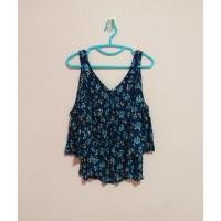 ราคา เสื้อลายดอกเว้าไหล่ /อก44'46-48 สาวอวบ แบรนด์ ARIZONA JEAN (4041443023)