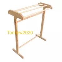 ราคา ราวไม้ยางพารา 4เส้น ตัวT (6651122647)