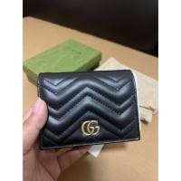 ราคา ส่งต่อ กระเป๋าสตางค์ Gucci GG MARMONT CARD CASE WALLET แท้ มีถุงมีกล่อง ใหม่มากกก ไม่ใช่งานวินเทจ (24477714796)