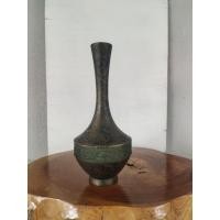 ราคา แจกันโลหะสำริดญี่ปุ่น Bronze Vase สูง 8.5 นิ้ว (53902997499)