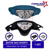 ราคา ใหม่ล่าสุด 1 ชุด YAMAHA MIO SPORTY MIO OLD MIO 5TL ไข่เค็ม สีฟ้า - ฝาครอบศีรษะและด้านหลังและไฟด้านหน้า YAMAHA MIO SPORTY MIO OLD SALTED EGG สีฟ้า READY TO INSTALL (44605955267)