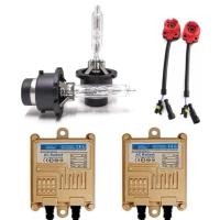 ราคา hi_tools ชุดหลอดไฟหน้ารถยนต์ XENON HID เป็นชุด1คู่ ขั้ว D2C พร้อมบัลลาสต์ 55W มีค่าสี 3K 43K 5K 6K 8K 10K 12K 30K (40270953878)
