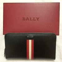 ราคา [BALLY TELEN MEN'S BOVINE LEATHER TRAVEL WALLET IN BLACK] (2382509928)
