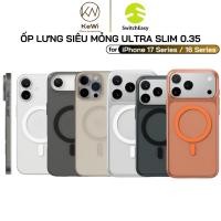ราคา เคส SwitchEasy Ultra Slim สําหรับ iPhone 17 Pro Max / 17 Pro/ 17Air/ 17/ 16 Series, 0.35 Ultra Slim, Magnetic Wireless (29161548509)