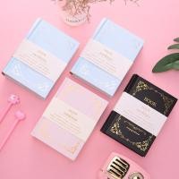 ราคา 100 แผ ่ น/Book Classical The Book of Answers Student Luxury Bronzing Hard Cover Notebook Handbook (27951822664)
