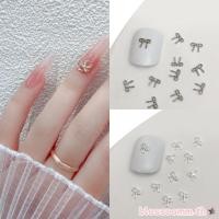 ราคา BLOSS 20 ชิ้น Bowknot 3D โลหะเล็บ Charms สําหรับเล็บผู้หญิงตกแต่งเล็บอุปกรณ์เสริม DIY เล็บ Supply (45605856531)