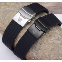 ราคา Luminox สายนาฬิกาข้อมือซิลิโคน 3051 3081 Luminox Military Watch 8821 ยางนุ่ม กันน้ํา 23 มม. (24373128932)