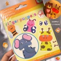 ราคา ตุ๊กตาเสียบนิ้ว diy รูปสัตว์(มี4แบบ) : ของเล่นเด็ก เสริมพัฒนาการ เล่านิทานได้ (15616118792)