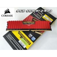 ราคา ⭐RAM PC แรมพีซี 8GB DDR4/2400 CORSAIR VENGEANCE RED รับประกันLT (12551368801)