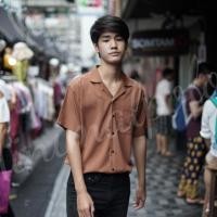 ราคา Minimal shirt สีน้ำตาล (1226388066)