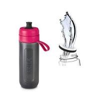 ราคา Brita Water Bottle with Direct Drinking Access, 600ml Portable Water Purifier Bottle, Comes with 1 Cartridge, Fill&Go Active, Pink [Genuine Product from Japan] (25345380188)