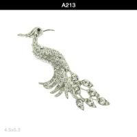 ราคา เข็มกลัดนกยูงเหลียวหลัง (3406197242)