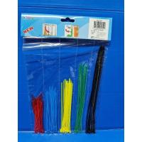 ราคา สายรัดพลาสติก เคเบิ้ลไทร์ หนวดกุ้ง 5 ขนาด 5 สี ของใหม่ (28414612805)