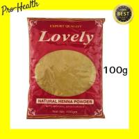 ราคา Henna Lovely แท้จากอินเดีย เฮนน่า ย้อมผม lovely natural henna powder 100g (8476484255)