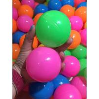 ราคา ลูกบอลพลาสติก ขนาด8cm. ลูกบอลหลากสี บอลพลาสติก สินค้าคุณภาพดี ทนทาน สีสวย (5462054537)