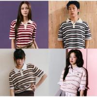 ราคา ลดจ้า maison KEEPS | Kai Knitted Tops | Unisex | เสื้อโปโล ลายทาง พร้อมส่ง มือ1 (26773295248)