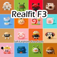 ราคา พร้อมส่ง! นําไปใช้กับ Realfit F3 เคส Case เคสหูฟัง สไตล์การ์ตูนตลก ซิลิโคนนุ่ม เคส เคสหูฟัง NO.2 (24230259817)