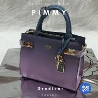 ราคา พร้อมส่ง✨ PIMMY กระเป๋าถือหนังแบรนด์แท้พิมมี่ พร้อมสายสะพายยาว (8532594160)