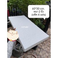 ราคา โฟมแผ่น หนา2 นิ้ว แพ็ค 4 แผ่น หนาแน่น 0.6 ปอนด์ ตัดเย็บงานเบาะ/งานฝีมือ (41620966333)