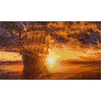 ราคา รูปภาพติดผนัง ครอสติชคริสตัล ติดสำเร็จแล้ว ภาพปักครอสติชติดเพชร เม็ดบีดทรงเพชร เรือสำเภา (6432758262)