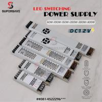 ราคา เพาเวอร์ซัพพลาย LED Switching DC12V 60W–400W หม้อแปลงไฟ LED ระบบป้องกันครบ เสถียร ทนทาน (25161724415)
