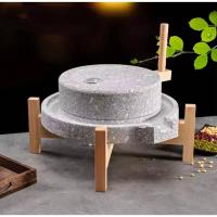 ราคา เครื่องโม่หินนมถั่วเหลือง เครื่องบดถั่วเหลือง เครื่องโม่แป้งหิน พร้อมกรอบไม้ (54900228177)