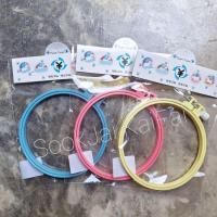 ราคา สะดึง สะดึงพลาสติก สะดึงปักผ้า สะดึง4,5,6นิ้ว *คละสี (25467886854)