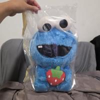 ราคา ตุ๊กตา Cookie Monster เพื่อน Elmo ตัวสีฟ้า (53803021949)