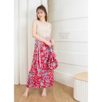 ราคา กระโปรง เอวผูก มีเชือกผูกเอว wrap skirt (21673005705)