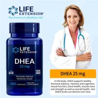 ราคา DHEA 25mg by Life Extension - 100 Capsule (40862522061)
