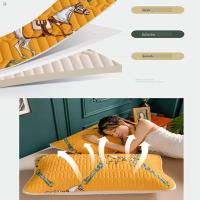 ราคา ◈ปลอกหมอนยางพาราธรรมชาติป้องกันไรและต้านเชื้อแบคทีเรียหนึ่งคู่หมอนผ้าขนหนูปลอกหมอนเดี่ยว 48 * 74 ชุดแกนหมอนป้องกัน (7068612661)