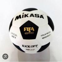 ราคา ORIGINAL Mikasa SIZE 5 Foot Leather Ball ORIGINAL Futsal Football ลูกฟุตบอล (19890245823)
