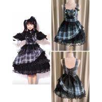 ราคา NWT เดรสโลลิต้า มือ 1 ป้ายห้อย ลายสก๊อตดำสวยมากๆ ระบายลูกไม้เป็นชั้นๆ มีโบผูกหัง ประดับริบบิ้นไขว้หลังแบรนด์ญี่ปุ่นแท้ (40101655337)