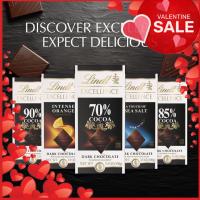 ราคา Lindt EXCELLENCE Cocoa Chocolate ลินด์ท เอ็กเซลเลนท์ ช็อกโกแลต 100g (48705716409)