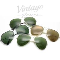 ราคา AVIATOR SUNGLASSES แว่นกันแดดทรงนักบิน รุ่น AVT 3025 เลนส์กระจก (4020967076)
