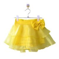 ราคา กระโปรงเด็กสีเหลือง พร้อมโบว์ (1064403888)