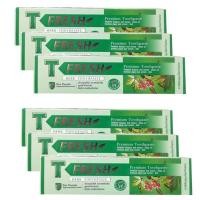 ราคา T Fresh ที-เฟรซ PGP ยาสีฟัน ( 6 หลอด ) (5535257273)